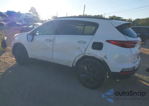 2022 Kia Sportage Nightfall Edition из США, поврежденный, VIN KNDP63AC2N7997864